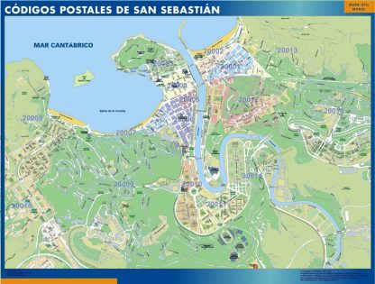 San Sebastian códigos postales