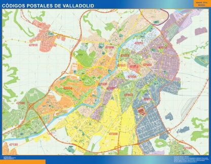Valladolid códigos postales